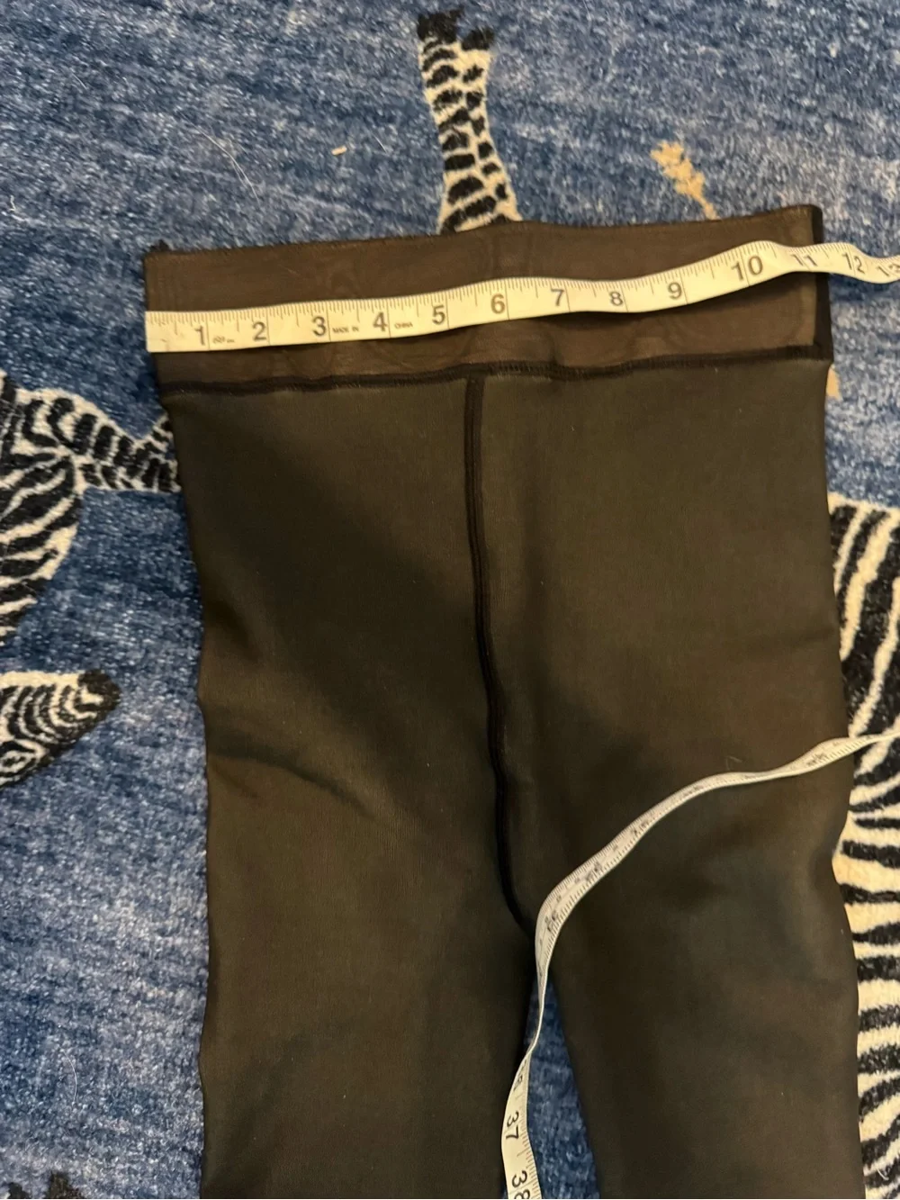 Black Fleece Lined Tights